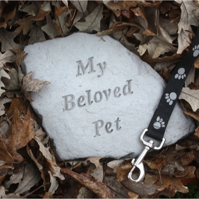 A Pet Memorial Stone